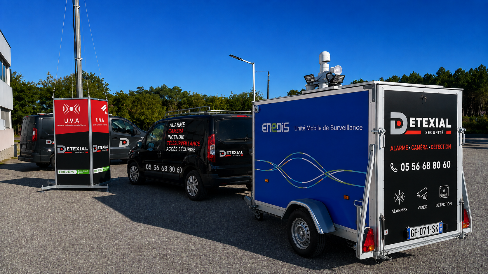 videosurveillance de chantier en dordogne avec des cameras IA